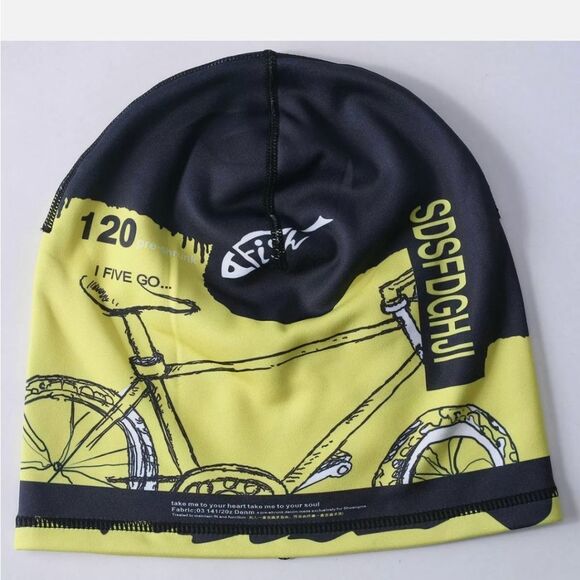 Fashion Unisex Women Men Beanie Hat Skull Fitted Plain Head Wrap Sport Wave Caps - Picture 3 of 3